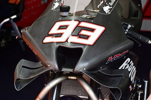 MotoGP - M&aacute;rquez prob&oacute; el ala doble de la Honda en Sepang