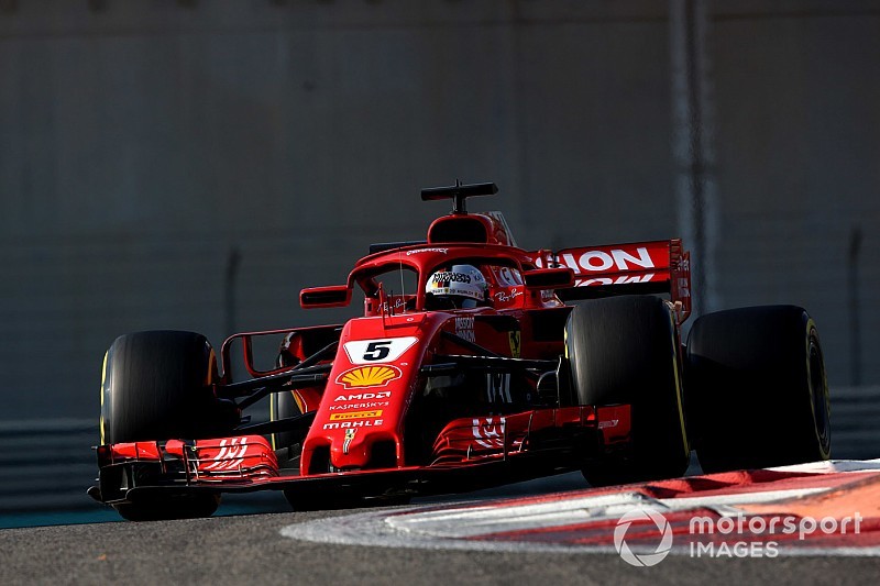 Abu Dhabi, Test Pirelli F1, Giorno 1: Vettel chiude al top. Problemi per Raikkonen