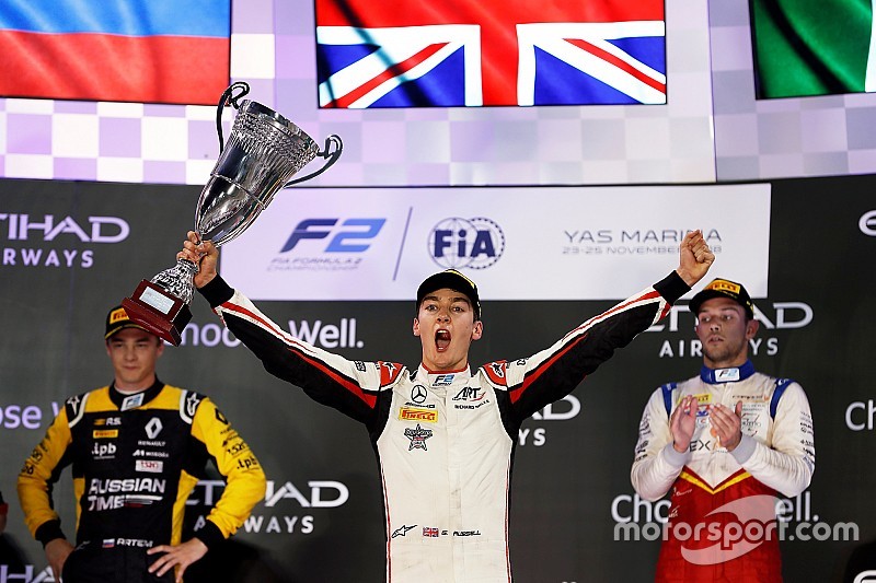 Russell vence em Abu Dhabi e é campeão da F2