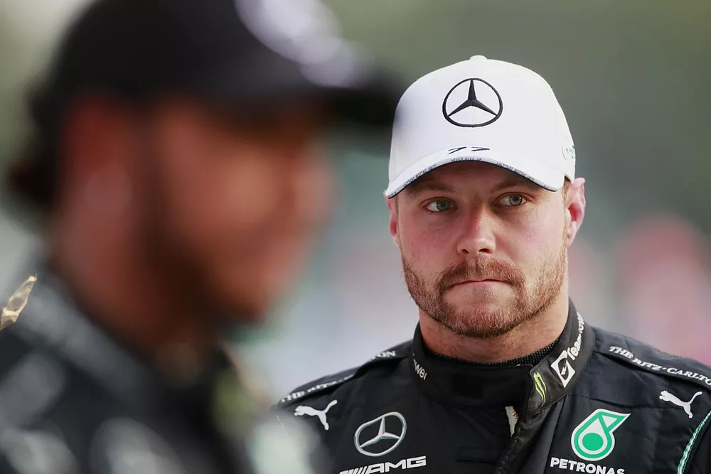 Pole man Valtteri Bottas, Mercedes