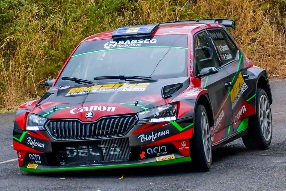 Alexandre Camacho, Pedro Calado, Skoda Fabia Rally2 evo