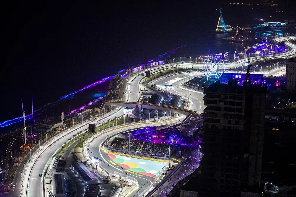 Vista aerea del circuito
