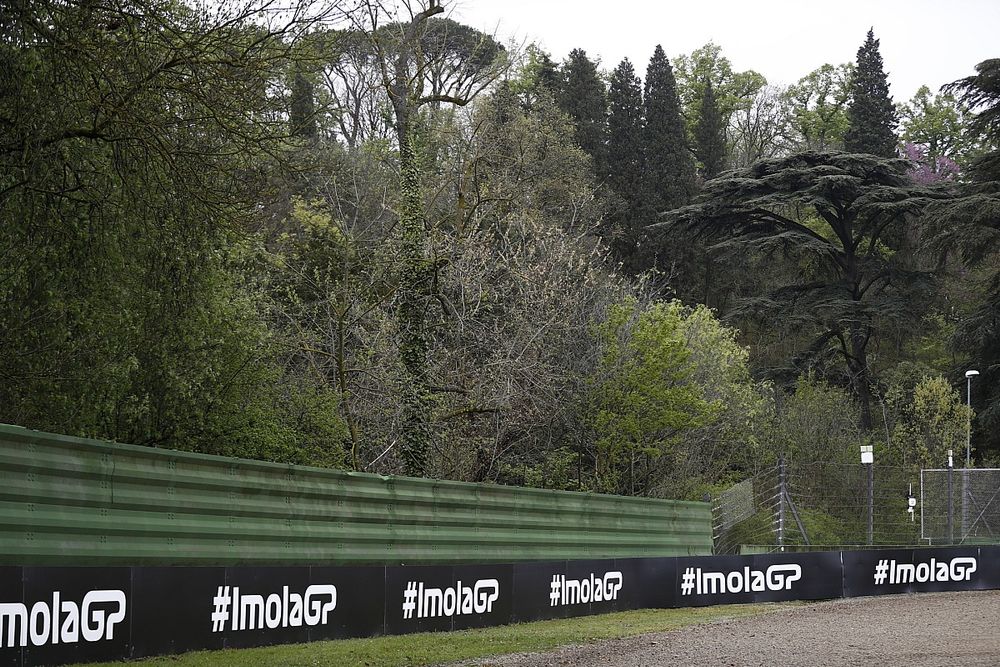 Aspectos de la pista de Imola