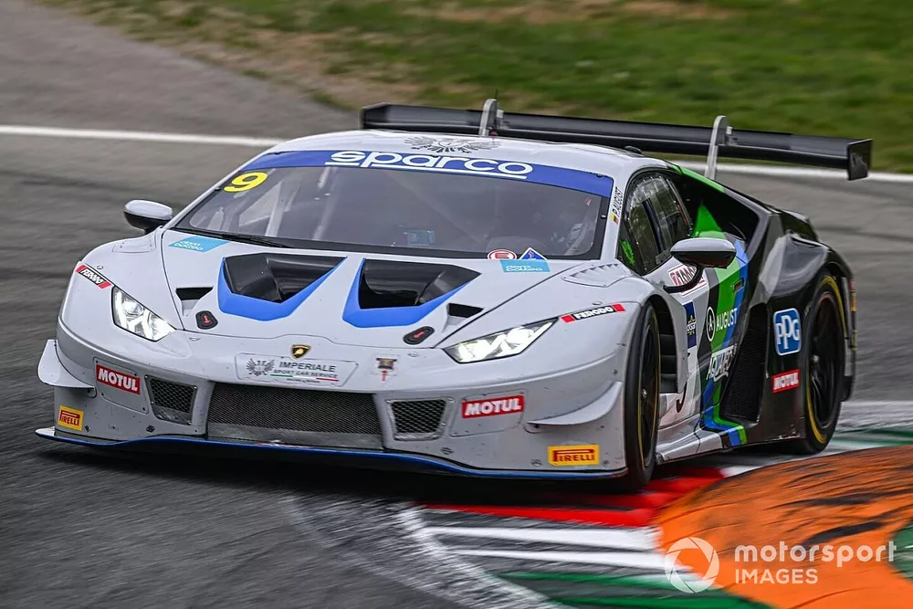 #9 Imperiale Racing, Lamborghini Hurac&aacute;n GT3 Evo: Paul August