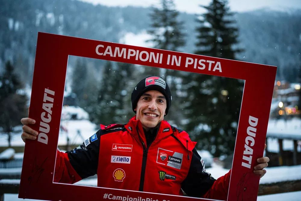Campioni In Pista con Marc Márquez y Francesco Bagnaia, Ducati Team