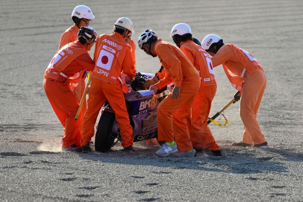 Alex Marquez, Gresini Racing crash