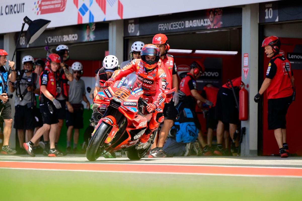 MotoGP | Ducati: Dall'Igna rivela che l'infortunio di Marquez frena i piani di sviluppo