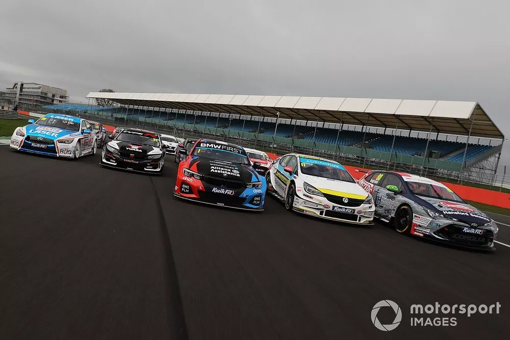 2020 BTCC contenders at the Silverstone Media Day  