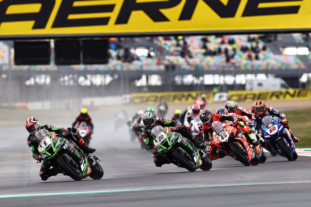 Jonathan Rea, Kawasaki Racing Team, Alex Lowes, Kawasaki Racing Team