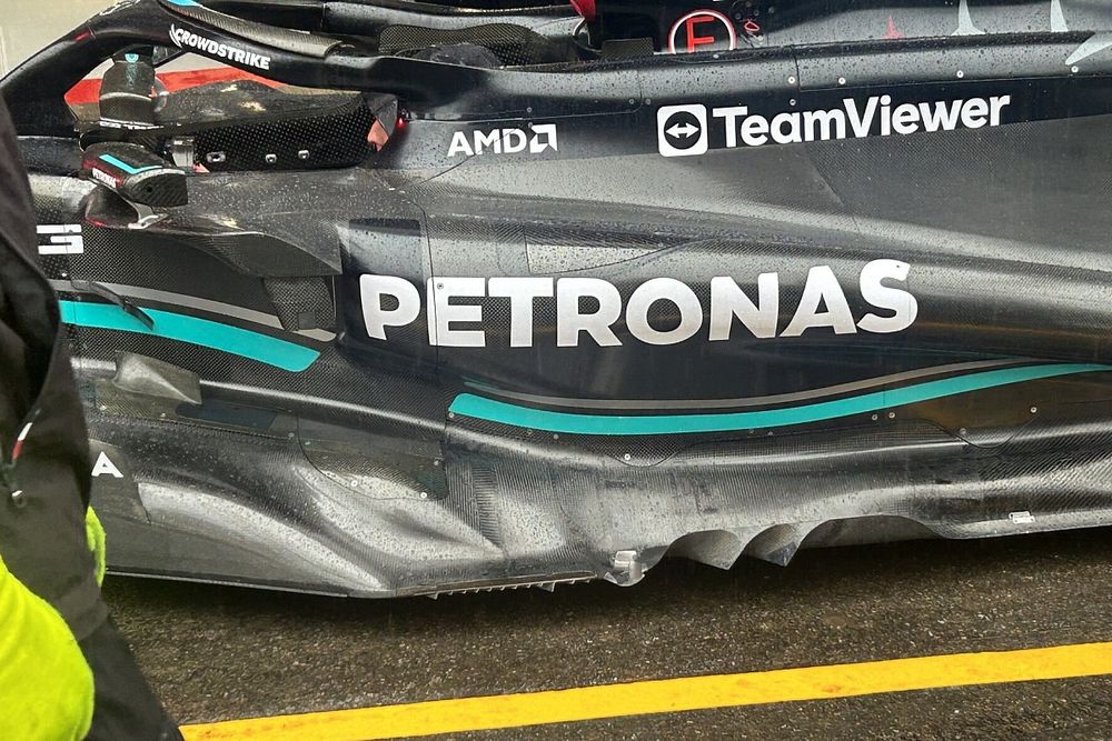 Mercedes W14, detalles técnicos