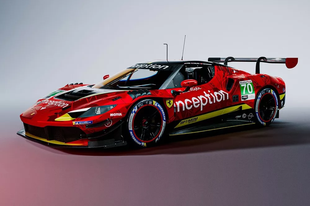 #70 Inception Racing, Ferrari 296 GT3