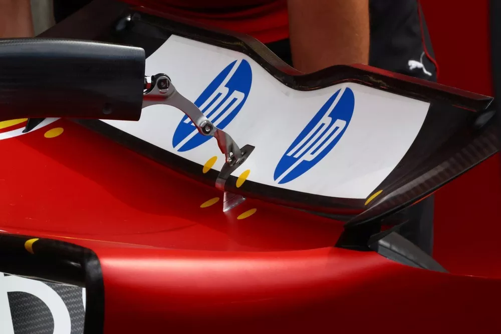 Detalle t&eacute;cnico del Ferrari SF-24