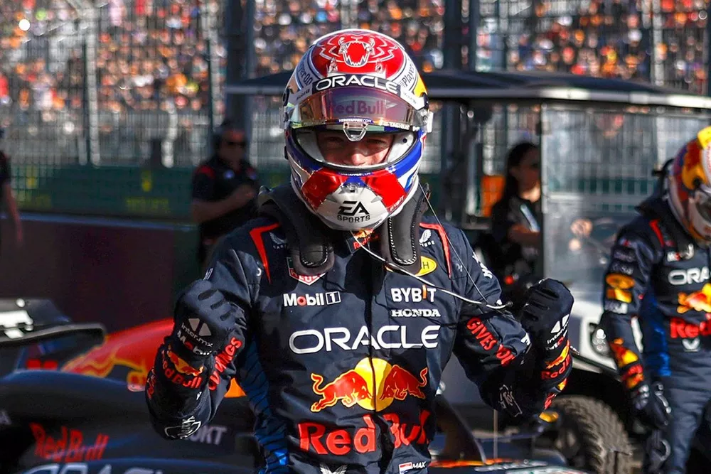 Polesitter Max Verstappen, Red Bull Racing 
