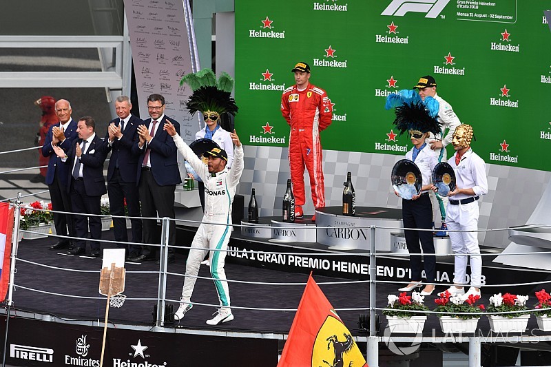 Winnaars en verliezers van de Grand Prix van Italië