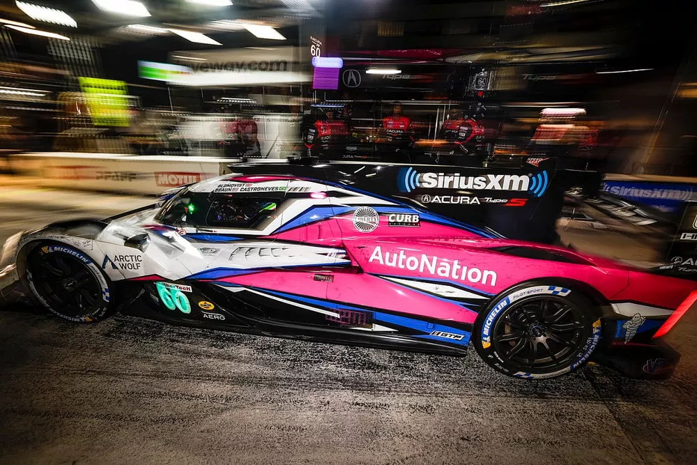#60 Meyer Shank Racing w/ Curb Agajanian Acura ARX-06: Tom Blomqvist, Colin Braun, Helio Castroneves