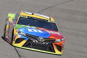 Kyle Busch tops Harvick for Stage 2 win, drama for Truex