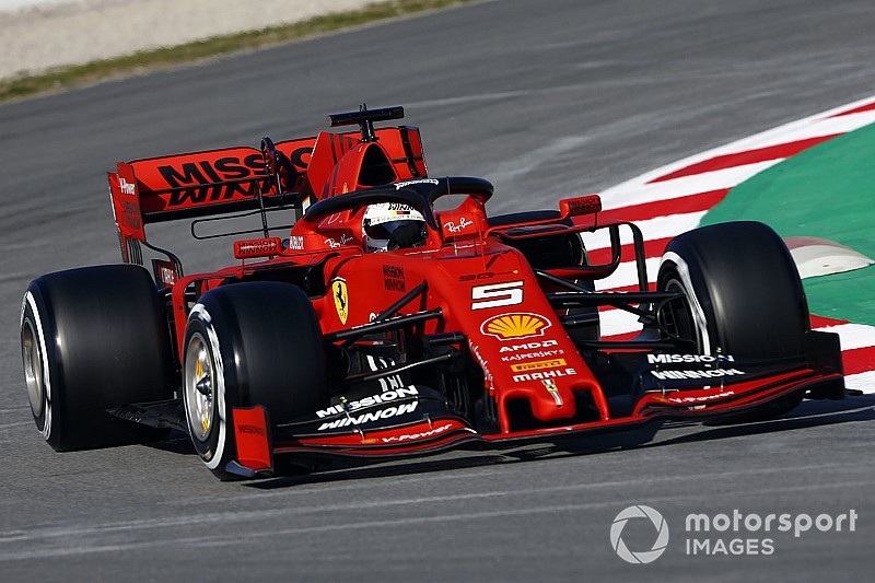 Tes F1 Barcelona: Vettel tercepat di sesi pagi