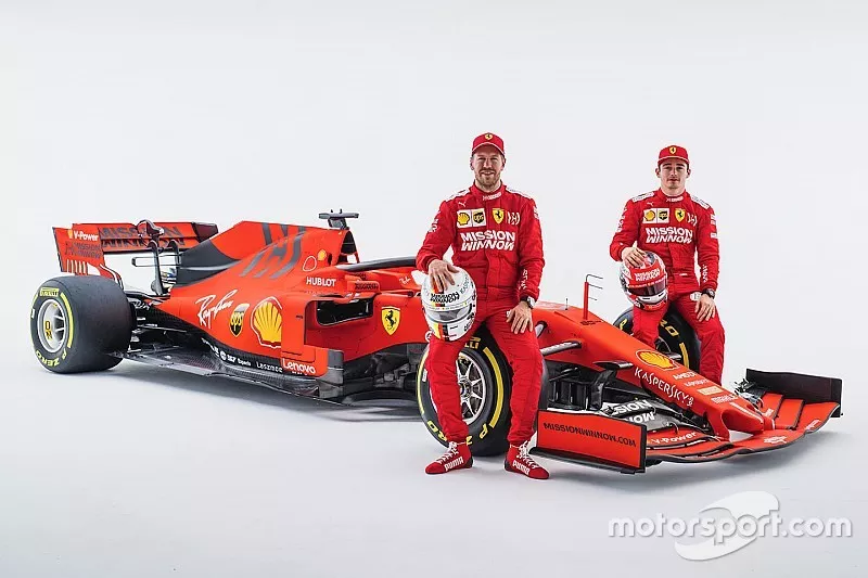 Charles Leclerc, Ferrari, Sebastian Vettel, Ferrari avec la  Ferrari SF90