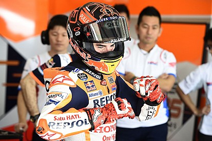 Terhambat kondisi fisik, Marquez tak maksimal