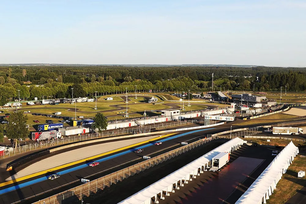#59 Inception Racing Ferrari 488 GTE EVO LMGTE Am of Alexander West, Come Ledogar, Marvin Kelin 