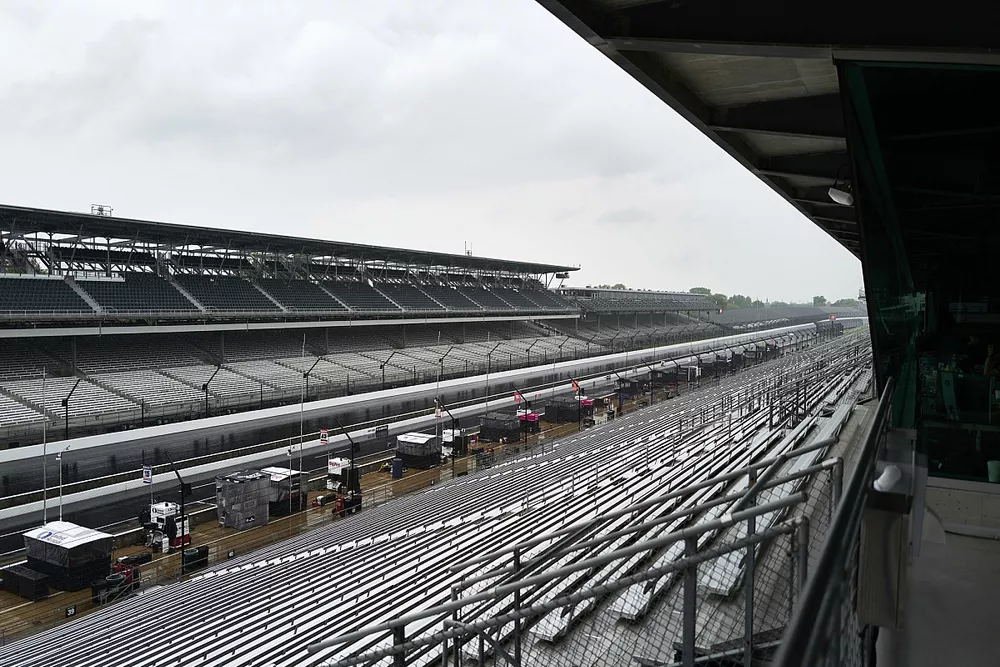 Rain in Indy