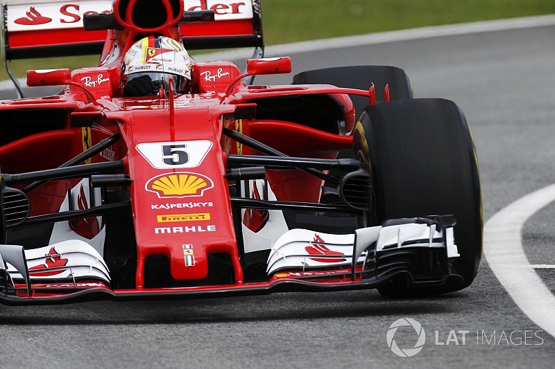 FP2 GP Malaysia: Kecelakaan Grosjean akhiri sesi, Vettel tercepat