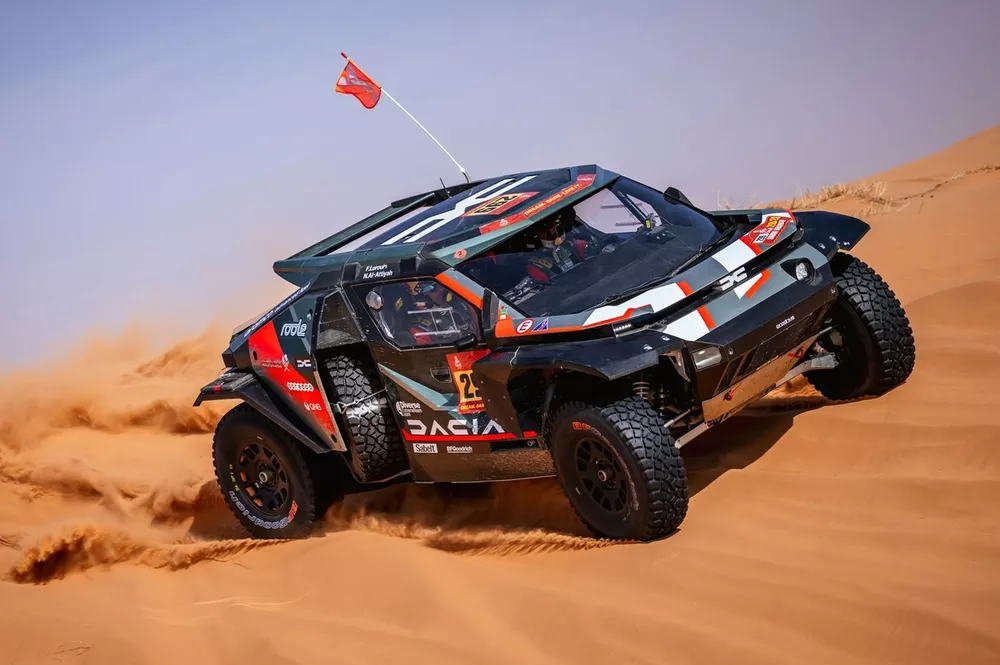 #299 The Dacia Sandriders Dacia: Nasser Al-Attiyah, Fabian Lurquin