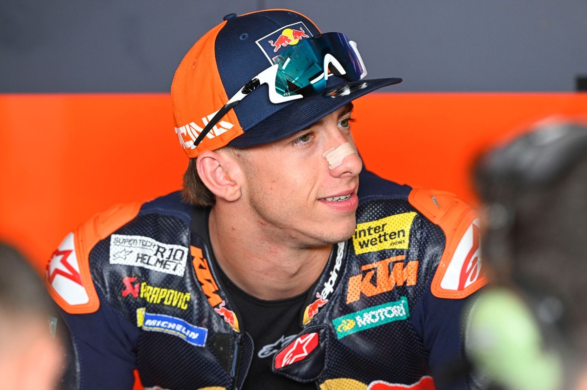 MotoGP | Acosta: "Oggi valeva la pena rischiare fino a un certo punto. Questa gara sarà dura"