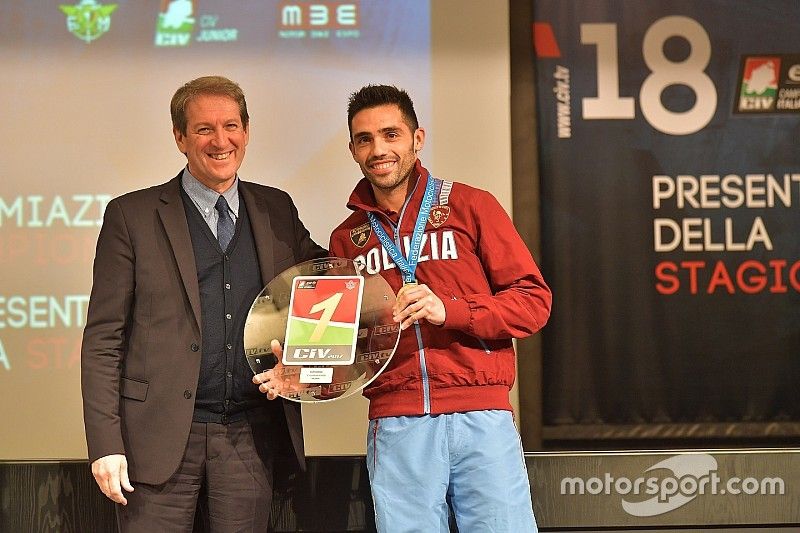 Michele Pirro, vincitore CIV Superbike 2017