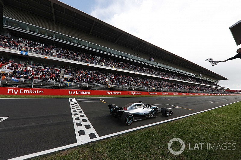 Hamilton usó el GP de España como