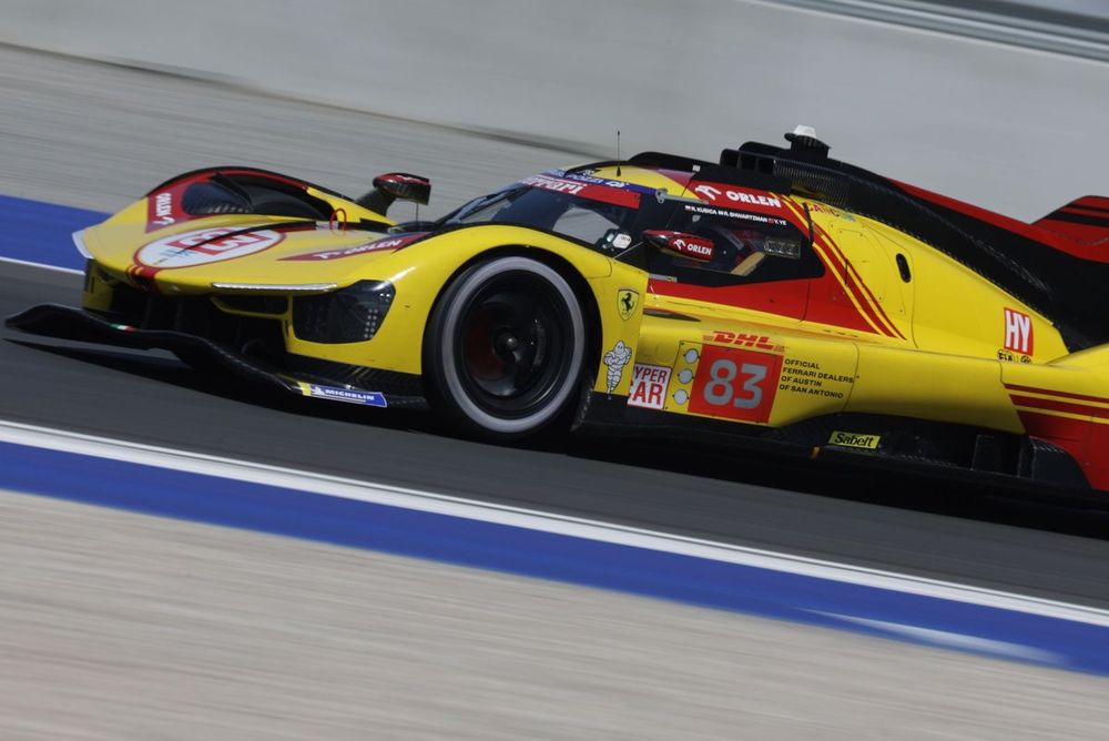 #83 AF Corse Ferrari 499P: Robert Kubica, Robert Shwartzman, Yifei Ye