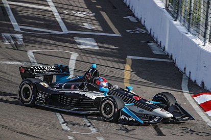 Herta admite que "un error de novato le costó el podio en su debut