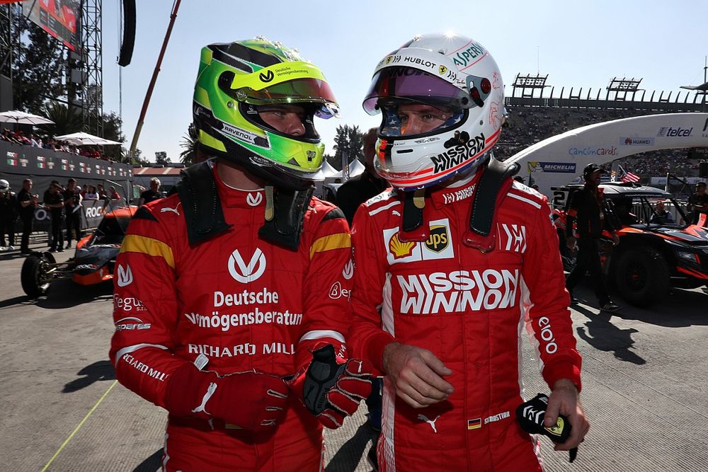 Sebastian Vettel, Mick Schumacher