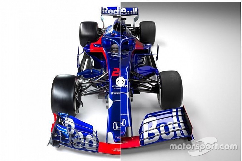 Слайдер: порівняння машин Toro Rosso 2018 і 2019 років