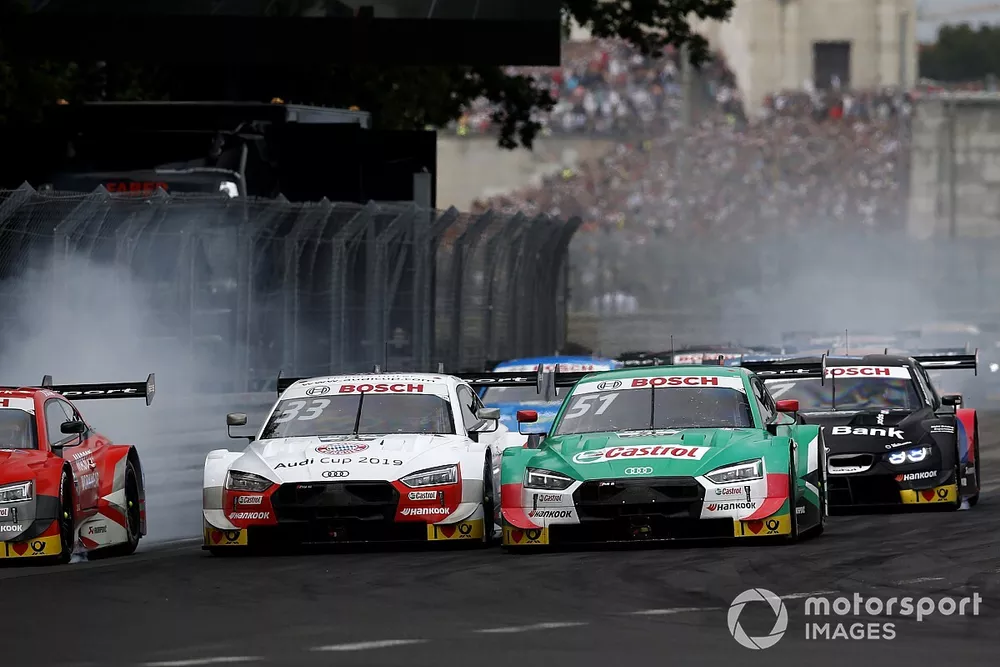 Ren&eacute; Rast, Audi Sport Team Rosberg, Audi RS 5 DTM, Nico M&uuml;ller, Audi Sport Team Abt Sportsline, Audi RS 5 DTM at the start 