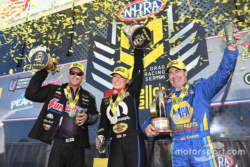 Winners: Jason Line, Leah Pritchett, Ron Capps