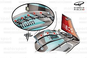 Mercedes modificar&aacute; su aler&oacute;n delantero "ilegal" para M&eacute;xico