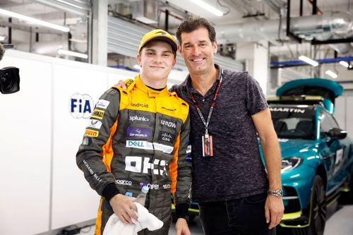 Webber, orgulloso de su protegido Piastri: Sabe aprovechar las oportunidades