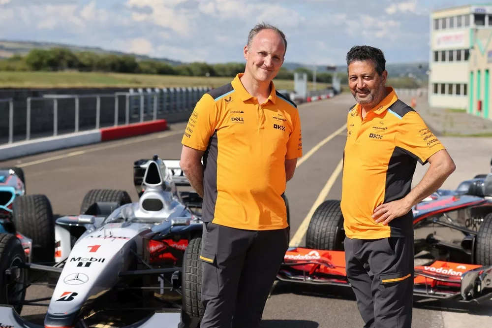 Piers Thynne and Indy Lall, McLaren