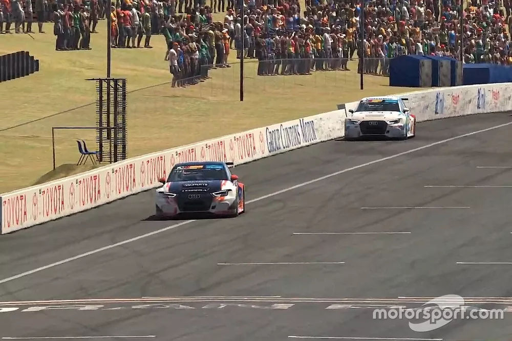 Race 2 winner Lachlan Mineeff