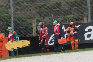 MotoGP - Bagnaia: "Eu caí porque não queria ser último de novo"