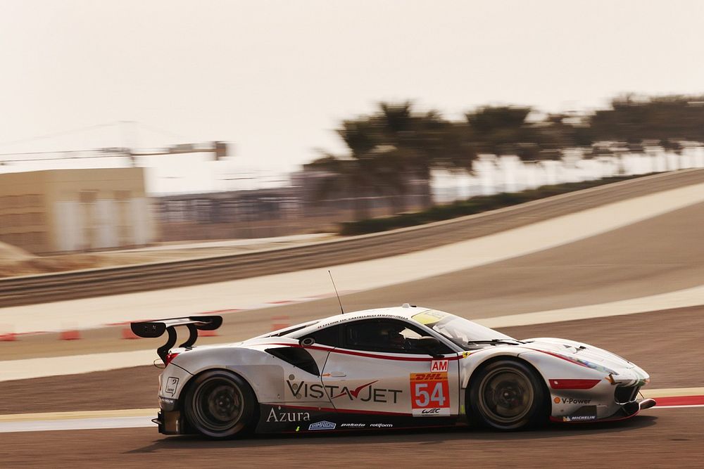 #54 AF Corse Ferrari 488 GTE EVO LMGTE Am: Thomas Flohr, Giancarlo Fisichella, Francesco Castellacci 