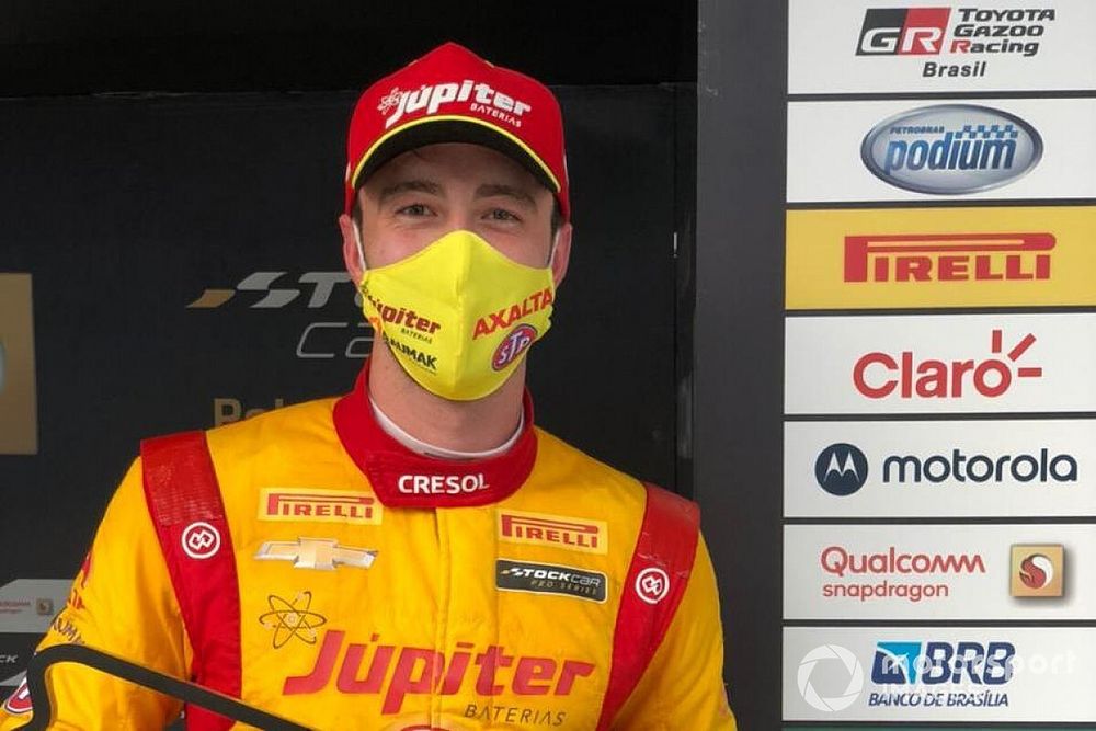 Gabriel Casagrande &eacute; o pole position da segunda etapa da Stock Car