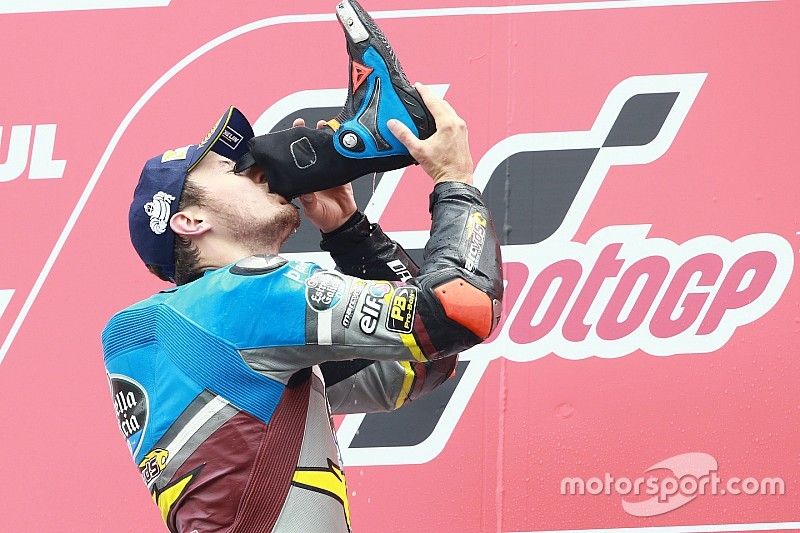 Podio: e ganador Jack Miller, Marc VDS Racing Honda