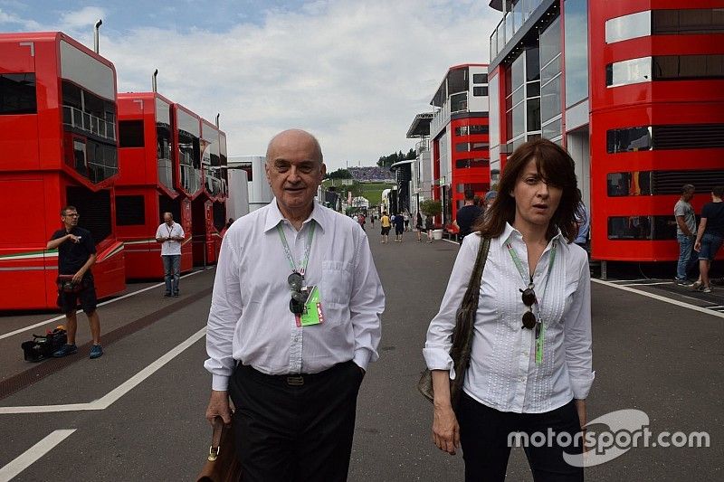 Zoran Stefanovic, CEO del Stefan F1 Team, en el paddock del GP de Austria