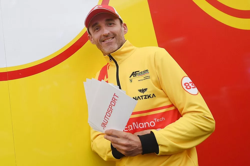 Robert Kubica, AF Corse Ferrari, during You Ask The Questions 
