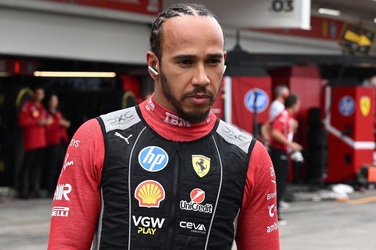 Lewis Hamilton retires from Brazil GP in double Ferrari DNF