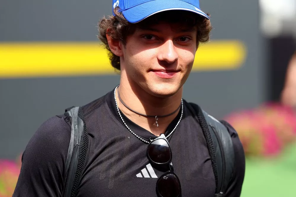 Fans Suspect Masked Figure at Barcelona GP is Championship Leader Kimi Antonelli