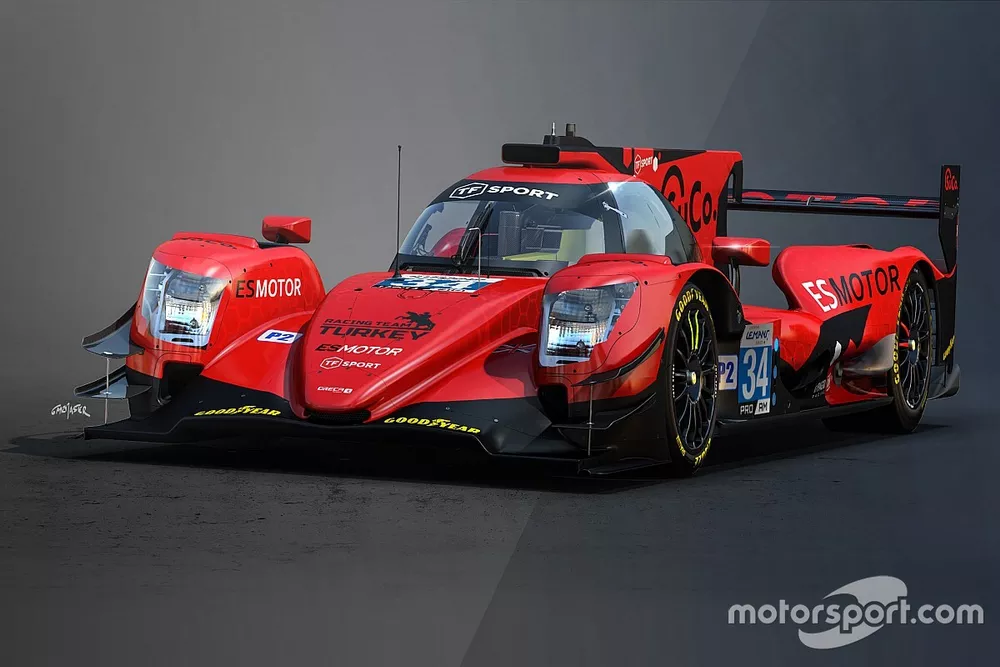 #34 Racing Team Turkey Oreca 07, Salih Yolu&ccedil;, Charlie Eastwood, Harry Tincknell