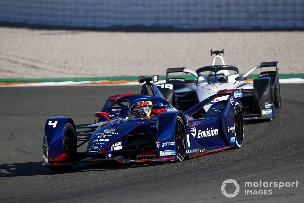Robin Frijns, Envision Virgin Racing, Audi e-tron FE07, Edoardo Mortara, Venturi, Silver Arrow 02